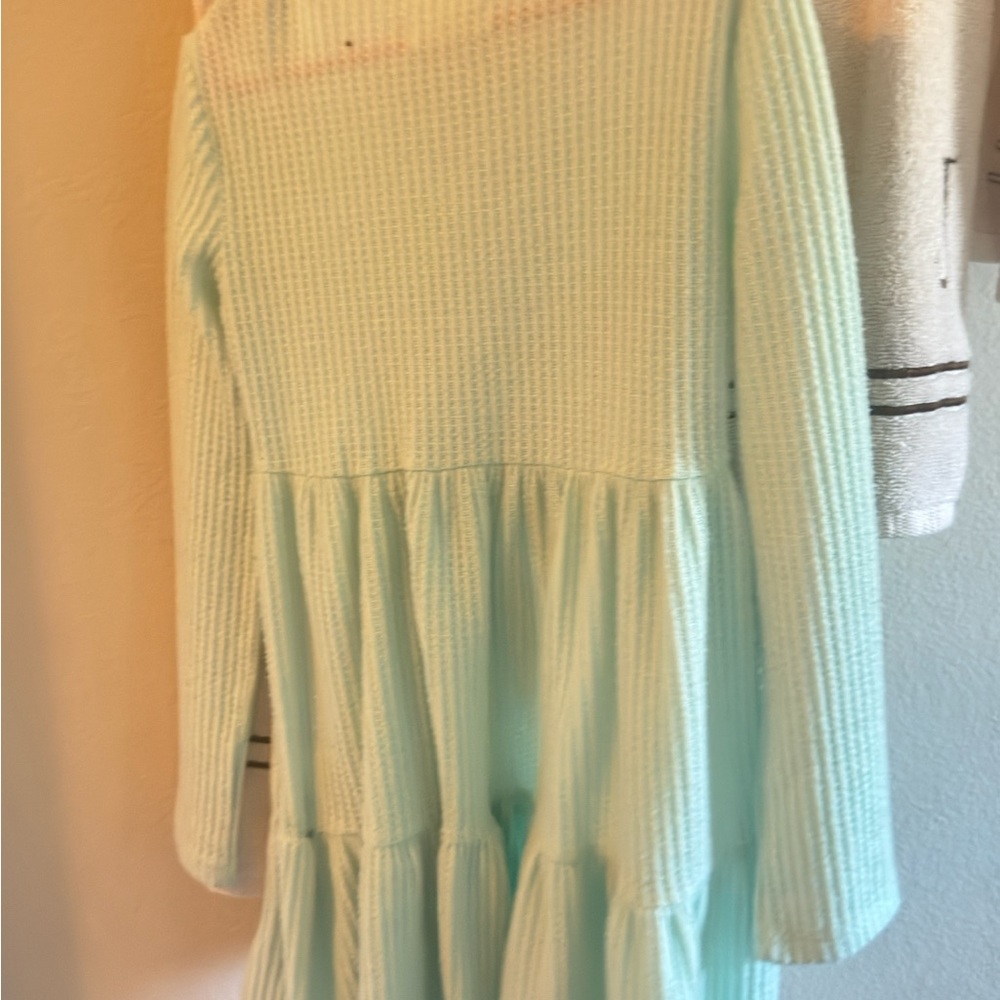 Epic Threads Light Green Ribbed Sweater